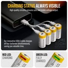 Cr123a Rechargeable Batteries 3 7v 700 Mah With Usb-c Charging Cable - 4 Pack