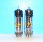 6x4 Sylvania Vintage Radio Audio Amplifier Vacuum Tubes 2 Valve Tested 6202 Ez90