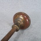Antique Bronze brass Passage Door Knob Set Victorian Eastlake 1880s 90s