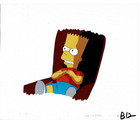 The Simpsons Original Production Used Animation Cel  smp052  Bart Simpson
