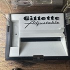 Vintage Gillette Fatboy Adjustable Safety Razor With Case