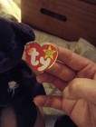 Ty Beanie Babies Princess Bear Toy Royal Purple Pe Pellets