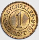 Seychelles 1948 Cent King George Vi 197639 Combine Shipping