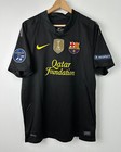Fc Barcelona 2011-2012 Leo Messi Ucl Black Retro Soccer Jersey