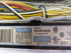 2x Philips Advance Intellivolt Centium Icn-4p32-n Ballast 4 Lamp 120v To 277v