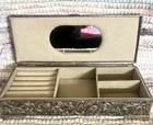 Vintage Godinger Silver Plated Rectangular Jewelry Or Trinket Box 