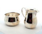 Tiffany   Co Makers Creamer   Sugar Bowl  23221   23322  247g