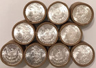 Lot Of 6 1878-1886 Cc Morgan American Silver Dollars - Uncirculated Mixed Dates