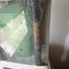 Vintage The Original Tiki Torch  Green Aluminum In Box   New Old Stock Prop