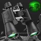 180 X 100 Zoom Day Night Vision Outdoor Travel Binoculars Hunting Telescope  bag