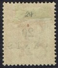 British Honduras 1888 Qv 20 Cents On 6d Small Numeral
