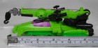 Silverlit Vtg 80 s Galaxy Series Multimac Green Crane Trucker Friction Toy