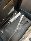 Waterford Crystal Wedding Toasting Flute 7 Oz  10 25 In Set Of 2 - Clear Nib