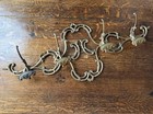 1950s French Brass Wall Hooks - 30    X 12   