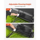 Uimoso 48 In Tow-behind Lawn Sweeper With 26 Cu  Ft Adjustable Leaf Collector