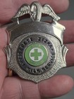 Rare 1900 Deary Bros Webster Mass Ma Milk Truck Delivery Driver Chauffeur  Badge