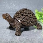 Chinese Bronze Tortoise Turtel Figure Collection Netsuke Statue Incense Burner