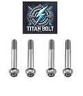 4  Titanium Front Caliper Race Bolts  Suzuki Gsxr600 Gsxr750  2011-2024 M10x70mm