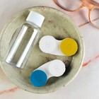 16 Colorful Contact Lens Case Bulk Eye Lense Box Holder Container Eyes Care