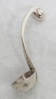 Wonderful Early Hector Aguilar Taxco Mexico Sterling Silver 2  Salt Ladle