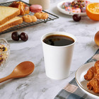 500 Pack 8 Oz Paper Coffee Cups With Lids  Disposable Paper Cups