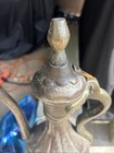 Antique Qajar Islamic Middle East Copper Pitcher Water Dropper Ewer Aftaba Tea