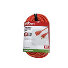  2 Pack  Hyper Tough 50ft 16awg Extension Cord  3-prong  Orange  Outdoor  13a