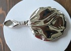 Vintage Godinger Silver Plated Vanity Hand Mirror 4 1 2 Inches