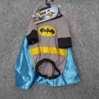 Rubies Batman Dog Pet Costume Superhero Dc Comics Medium Cape Shirt Hat