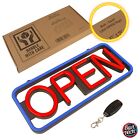 Open Sign For Business Led Neon 21  Large Light Bright Restaurant Bar Store Shop