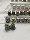 Souvenir Thimbles Lot Of 30  From All Over The Us  See Pics And Desc 