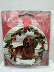 Dachshund Weiner Dog Christmas Ornament Personalized Pet Memorial Gift E   S New