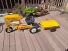 Vintage Western Flyer Pedal Chain Drive Tractor And Trailer 1976 Cool