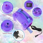 Powerbee Electric Air Balloon Pump  Portable Dual Nozzle Electric Balloon