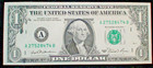 1981 Ink Smear Error One Dollar Fed Reserve Uncirculated Fr  1911a Note  1 Bill