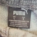 Puma Boys Heather Gray Fleece Jogger Sweatpants Size Large L G 14-16