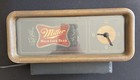 Vtg Miller High Life Beer Clock 1982  Starburst Clock Works Light Does Not Work