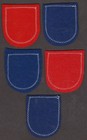 German State Crests patches On Felt - Size 2  Horizontal 2 3 4  Vertical