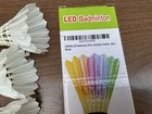 4 Pcs Led Badminton Shuttlecock Set White - Usad
