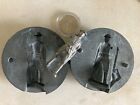 A c  Gilbert Vtg Lead Toy Soldier Mold Wwi Walking Casting Vintage Single Cavity