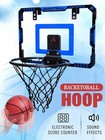 Electronic Scoring Basketball Hoop Indoor Door Mount Toy Gift For Kids Boys 6-10