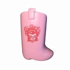 Valfre Artist Western Cowgirl Pink Boot Planter Limited Edition