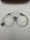 Antique Folding Lemay Pince Nez Eyeglasses 12k Gold Filled With Original Case
