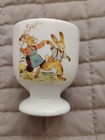 Cute Collectable East Egg Cup Holder porcelain dancing Bunny s