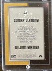 Star Trek The Original Series Season 2 Autograph A31 - William Shatner