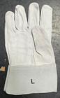 1 Pr  8560 Goatskin Leather Tig Mig Welding Welders Protective Work Gloves Large