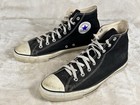 Vintage Converse Chuck Taylor All Star Shoes Mens 12 Black Made In Usa High Tops