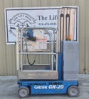 Electric Vertical Mast Lift 2015 Genie Gr20 20  Manlift Skyjack Jlg