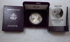 1992 S American Silver Eagle Proof Dollar Coin 1oz  999 Fine Silver   Ogp   Coa