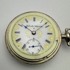 Antique Hamilton Fancy Dial 927 17j 18s Pocket Watch For Repair